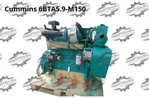 Двигатель Cummins 6BTA5.9-M150