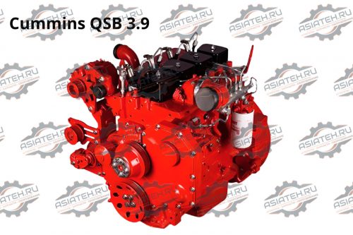 Двигатель Cummins QSB 3.9
