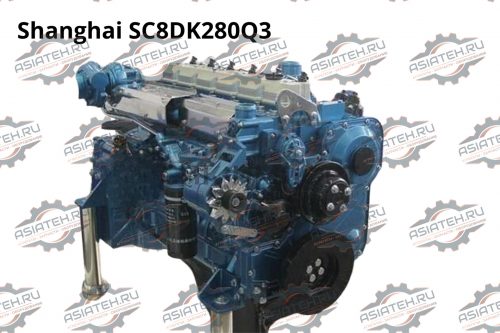 Двигатель Shanghai SC8DK280Q3