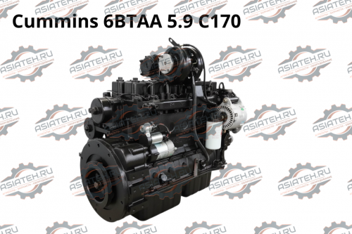 Двигатель Cummins 6BTAA 5.9 C170