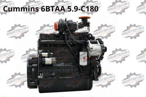 Двигатель Cummins 6BTAA 5.9 C180