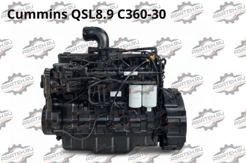 Двигатель Cummins QSL8.9 C360-30