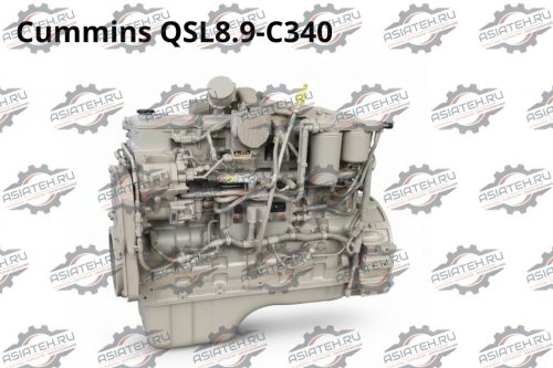 Двигатель Cummins QSL8.9-C340