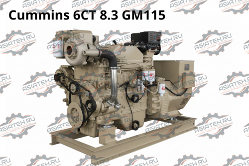 Двигатель Cummins 6CT 8.3 GM115