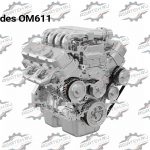 Двигатель Mercedes OM611