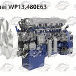 Двигатель Weichai WP13.480E63