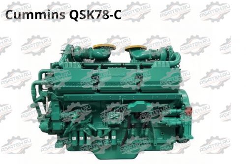 Двигатель Cummins QSK78-C Евро-2