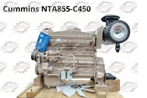 Двигатель Cummins NTA855-C450 (Евро-2)
