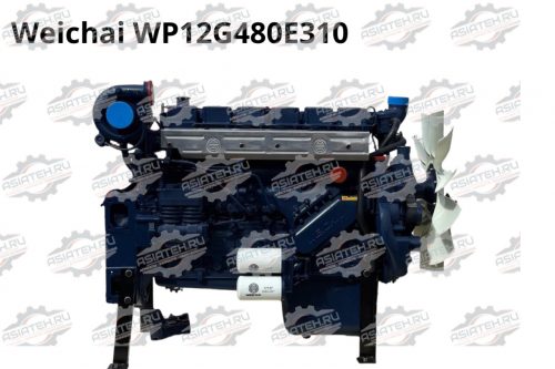 Двигатель Weichai WP12G480E310