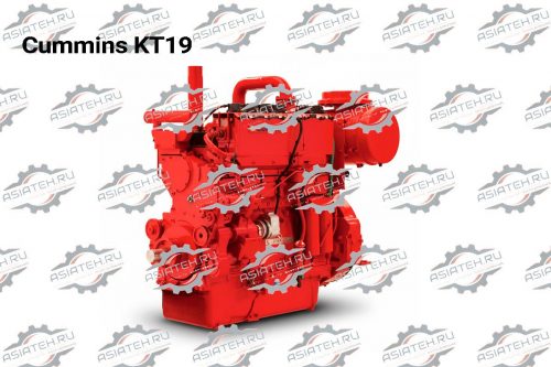 Двигатель Cummins KT19