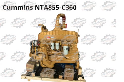 Двигатель Cummins NTA855-C360 (Евро-2)