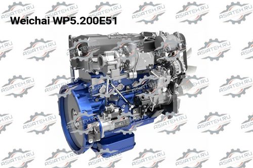 Двигатель Weichai WP5.200E51